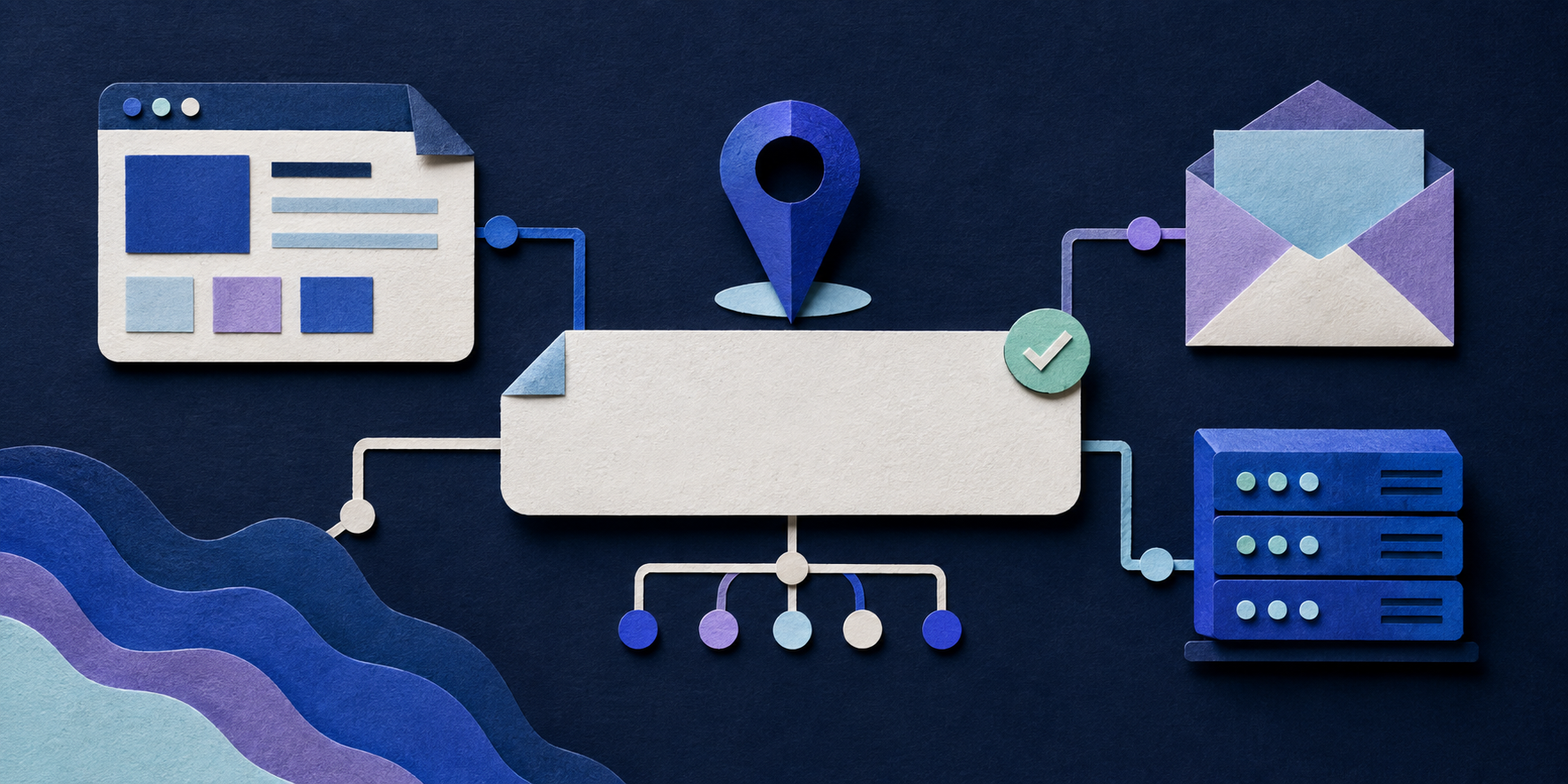 Domínio e DNS conectando site, e-mail e infraestrutura